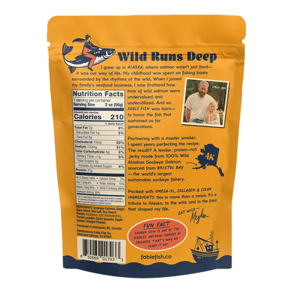 Fable Fish Co - Sweet Chili Salmon Jerky