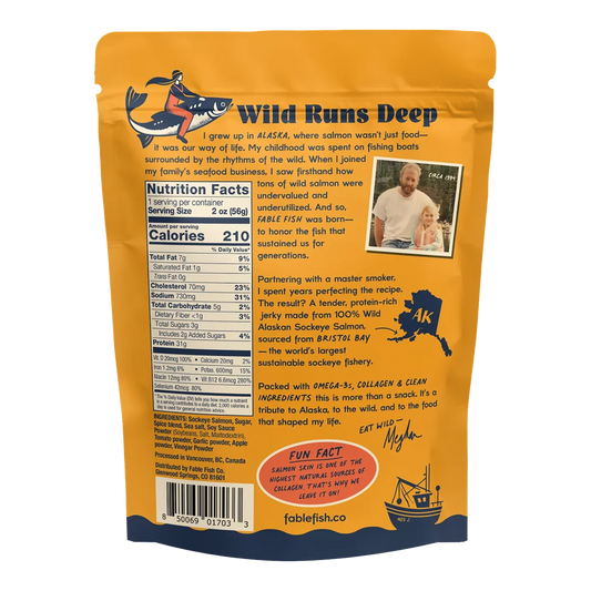 Fable Fish Co - Sweet Chili Salmon Jerky
