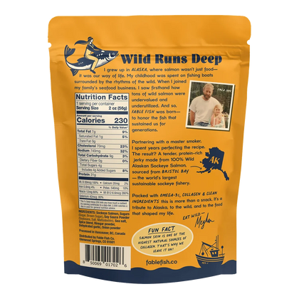 Fable Fish Co - Teriyaki Salmon Jerky