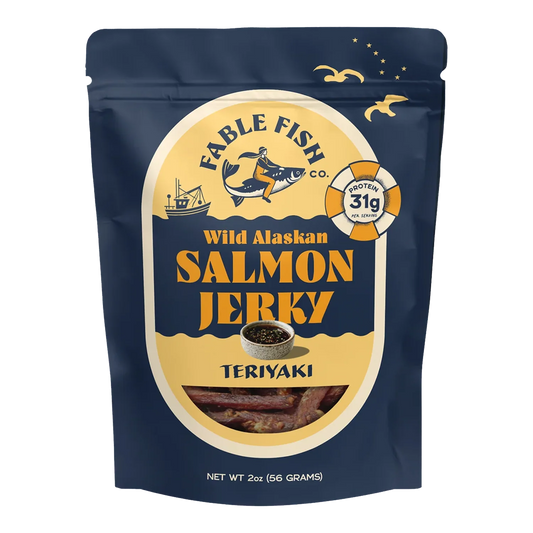 Fable Fish Co - Teriyaki Salmon Jerky