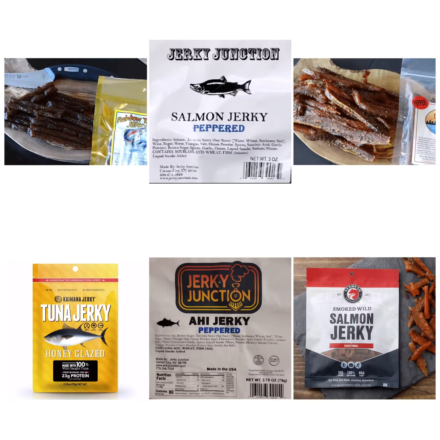 Fish Jerky Variety Pack