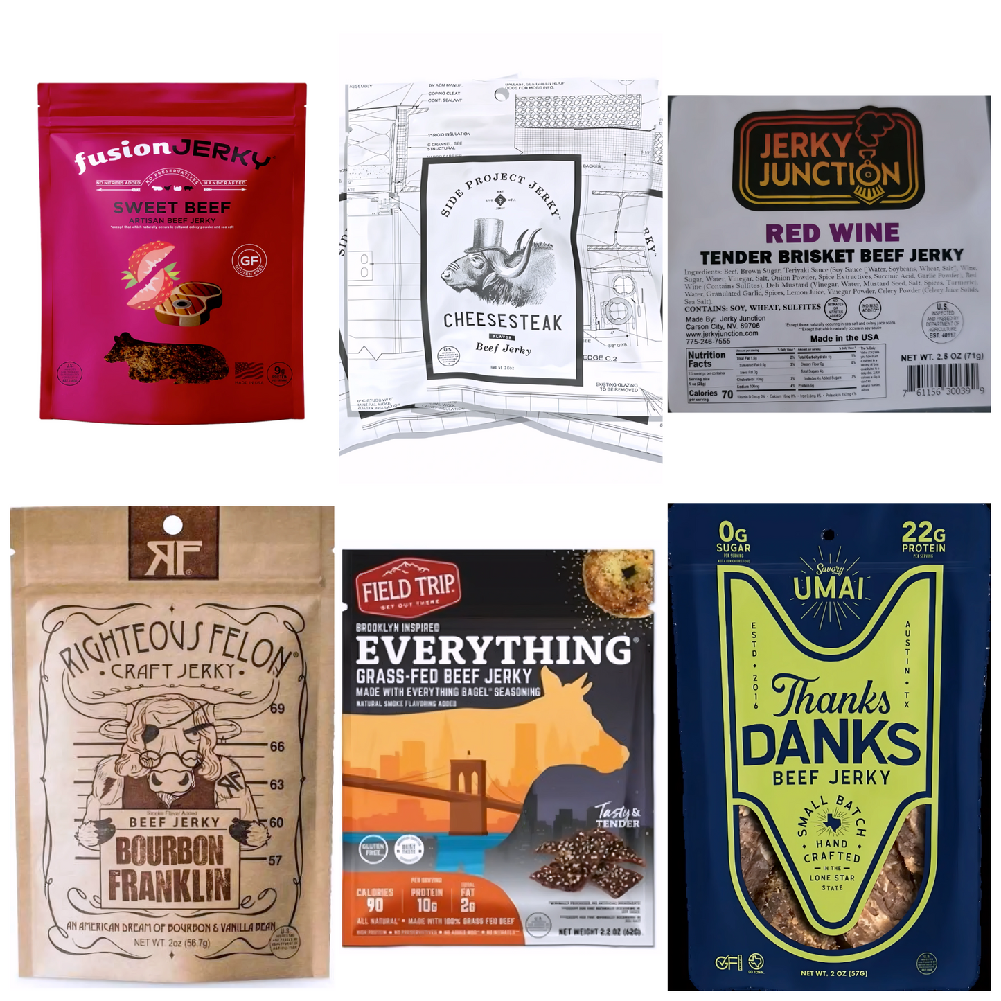 Fun Flavors Beef Jerky Variety Pack