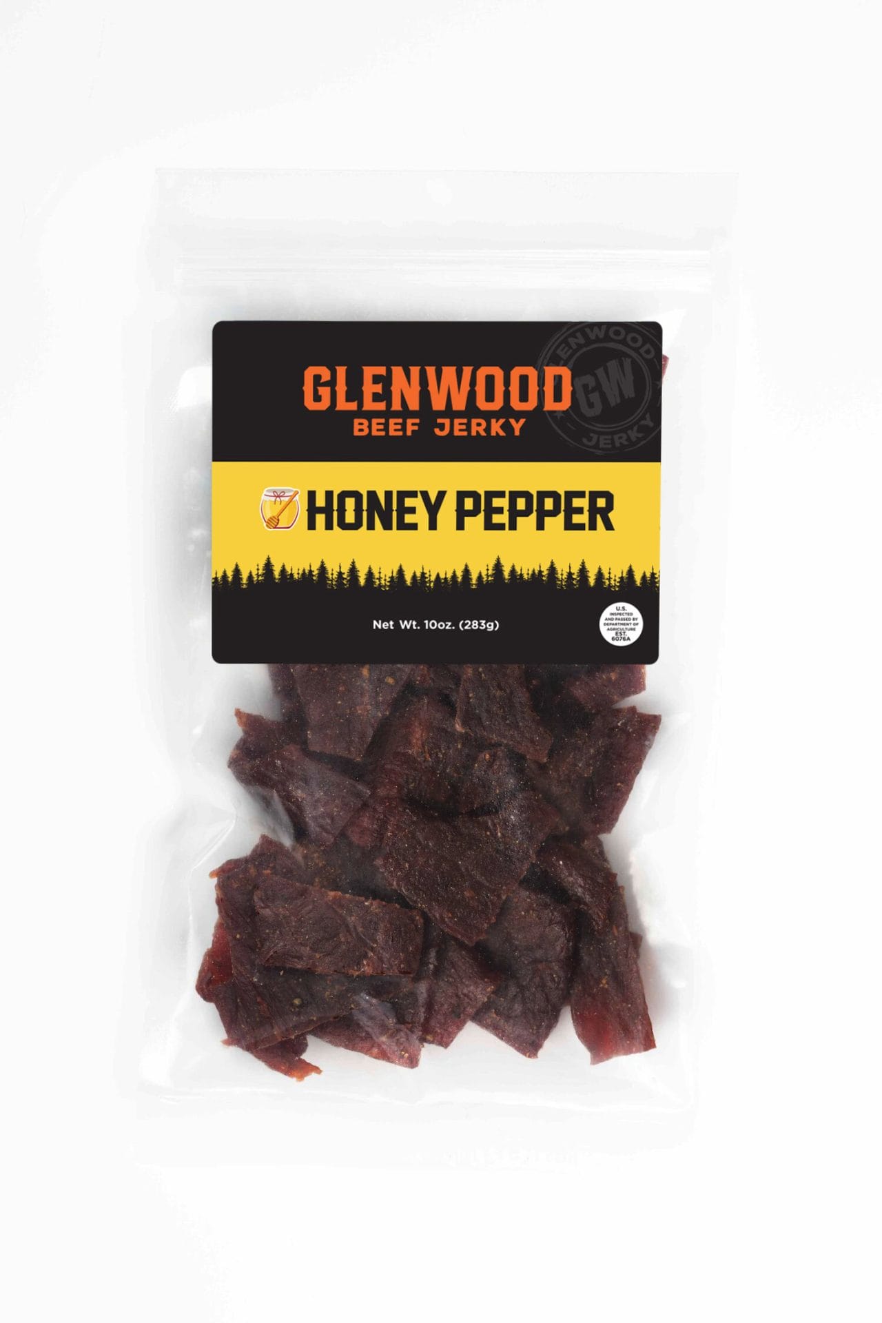 Glenwood Snacks - Honey Pepper Beef Jerky