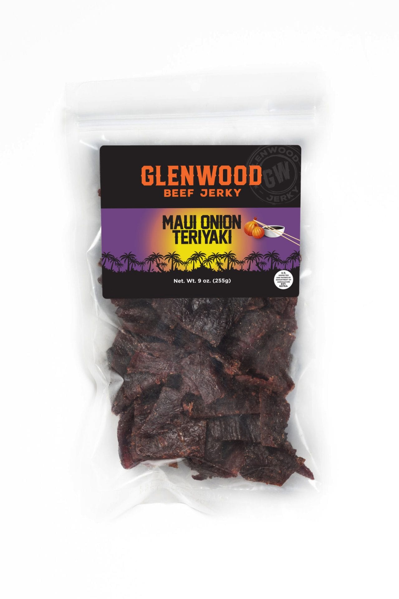 Glenwood Snacks - Maui Onion Teriyaki Beef Jerky