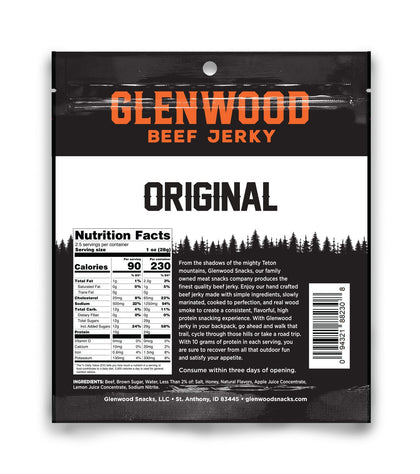 Glenwood Snacks - Original Beef Jerky
