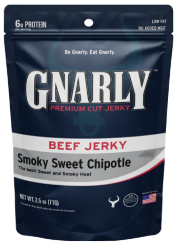 Gnarly Jerky - Smoky Sweet Chipotle Beef Jerky