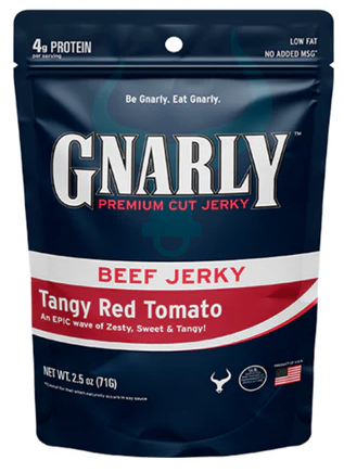 Gnarly Jerky - Tangy Red Tomato Beef Jerky