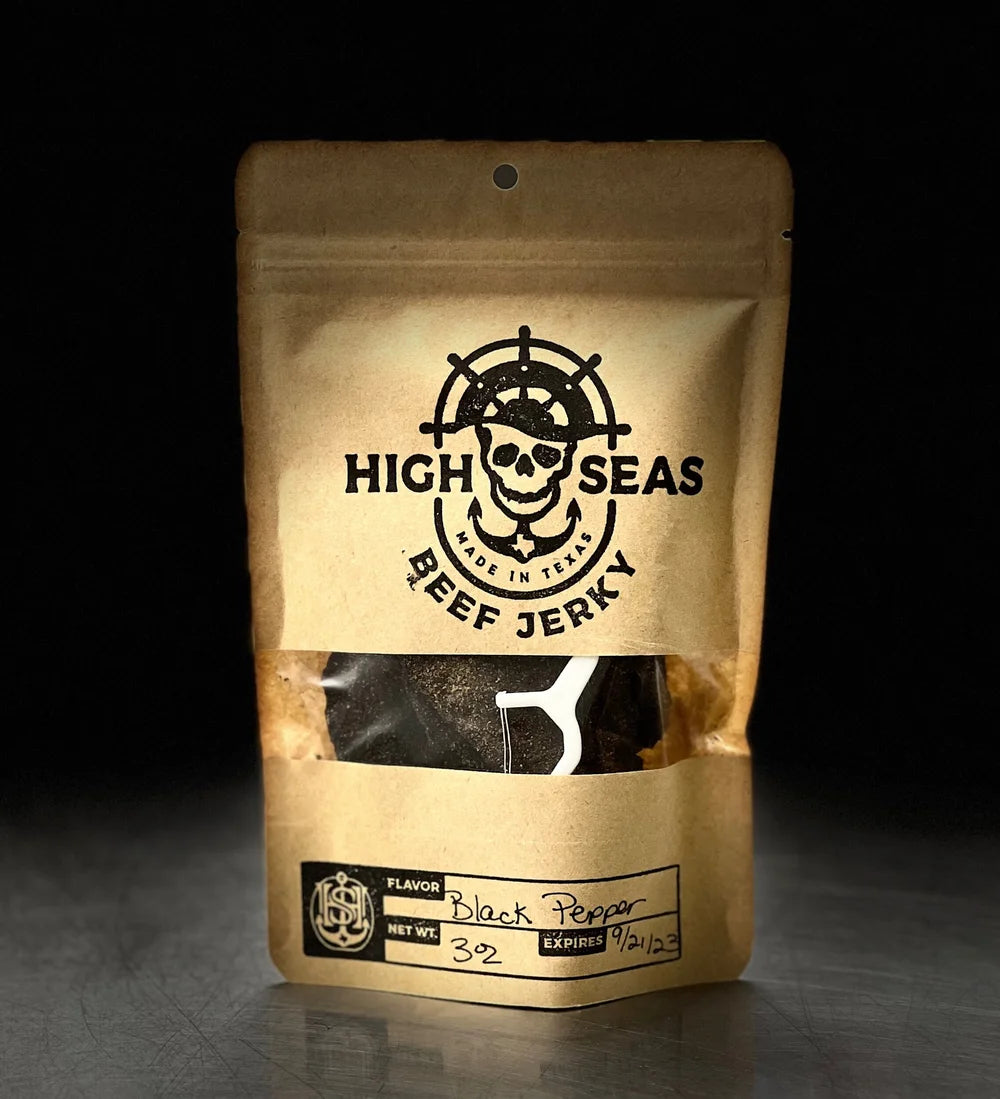 High Seas Provisions - Black Pepper Beef Jerky