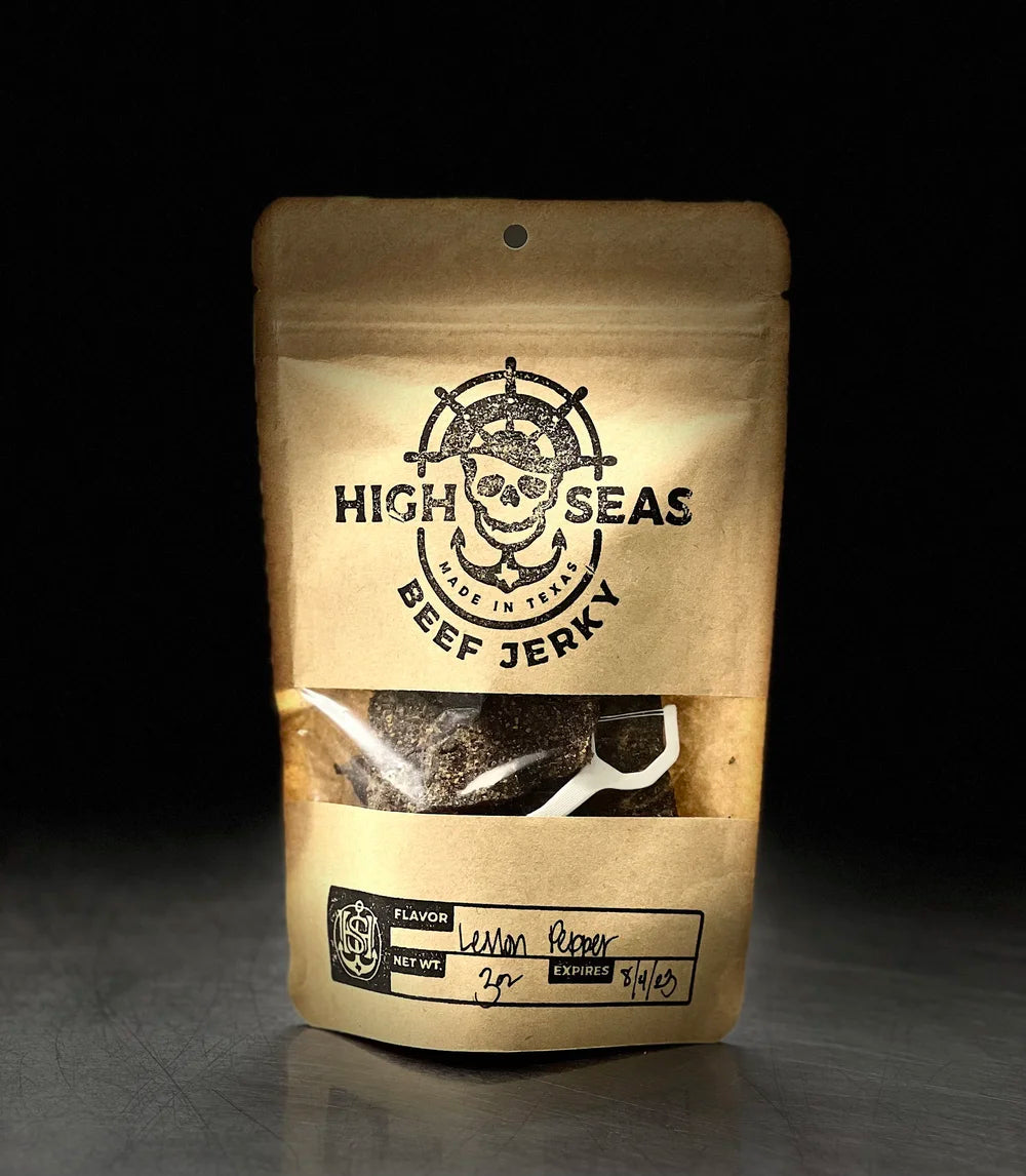 High Seas Provisions - Lemon Pepper Beef Jerky