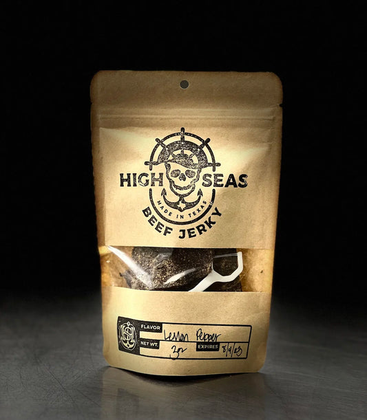 High Seas Provisions - Lemon Pepper Beef Jerky