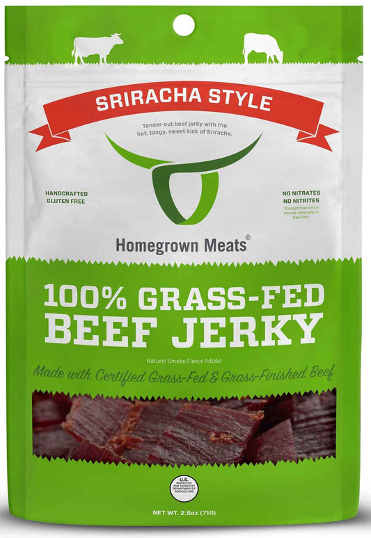 Homegrown Meats - Sriracha Style Beef Jerky (2.5 oz)
