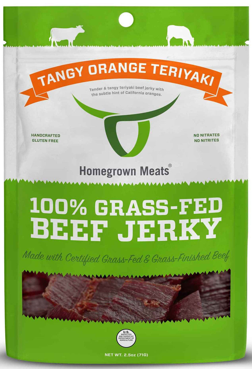 Homegrown Meats - Tangy Orange Teriyaki Beef Jerky (2.5 oz)