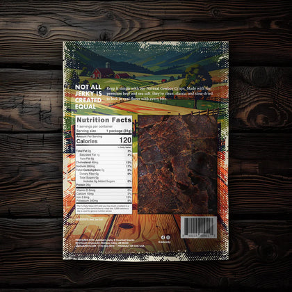 Jeds Jerky - Classic Cowboy Beef Jerky Crisps