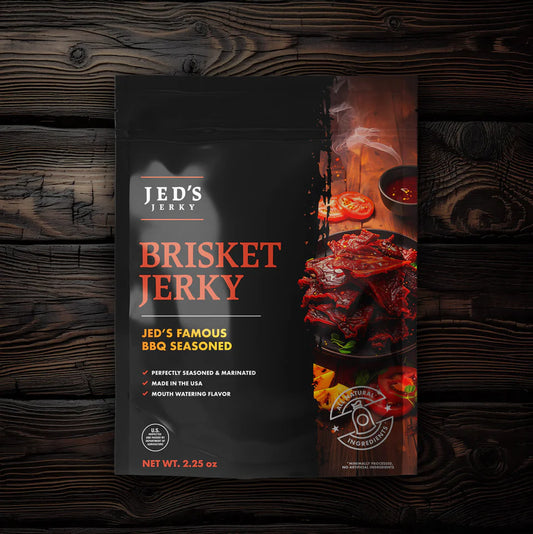 Jeds Jerky - Jed’s Famous BBQ Brisket Beef Jerky