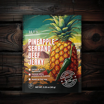 Jeds Jerky - Pineapple Serrano Beef Jerky