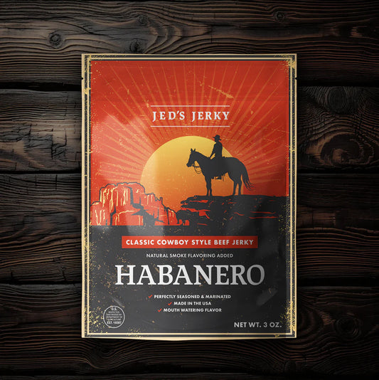 Jeds Jerky - Spicy Habanero Classic Beef Jerky