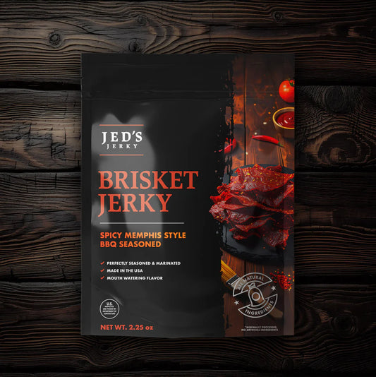 Jeds Jerky - Spicy Memphis BBQ Brisket Beef Jerky