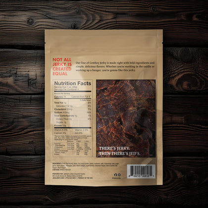 Jeds Jerky - Spicy Thick Cut Cowboy Beef Jerky