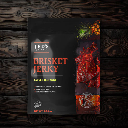 Jeds Jerky - Sweet Teriyaki Brisket Beef Jerky