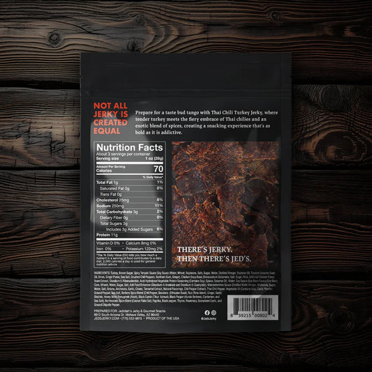Jeds Jerky - Thai Chili Turkey Jerky