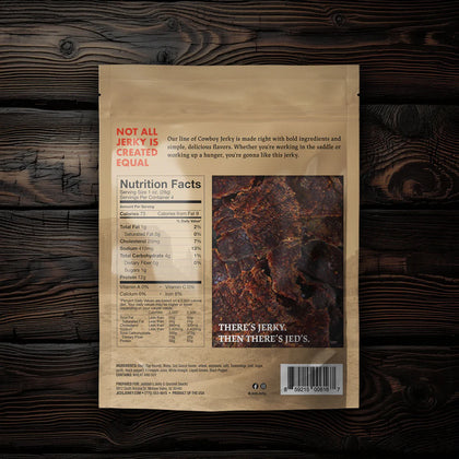 Jeds Jerky - Thick Cut Cowboy Beef Jerky