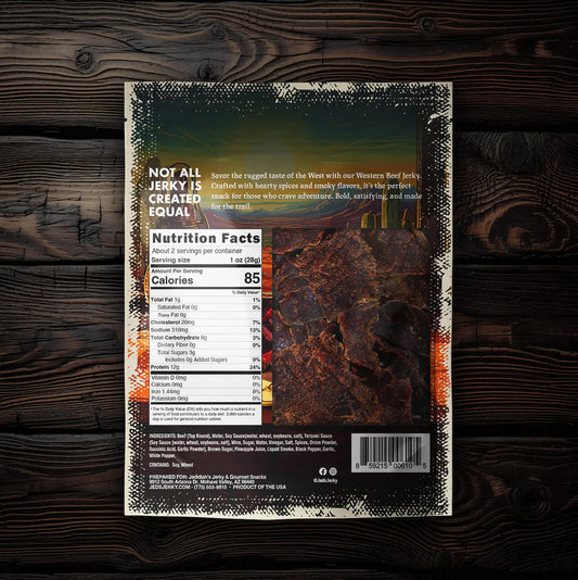 Jeds Jerky - Western Beef Jerky