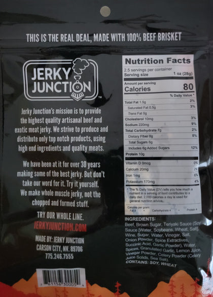 Jerky Junction - Hot Beef Jerky
