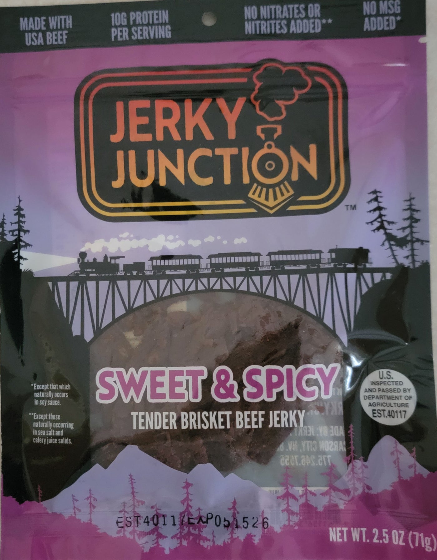 Jerky Junction - Sweet n Spicy Beef Jerky