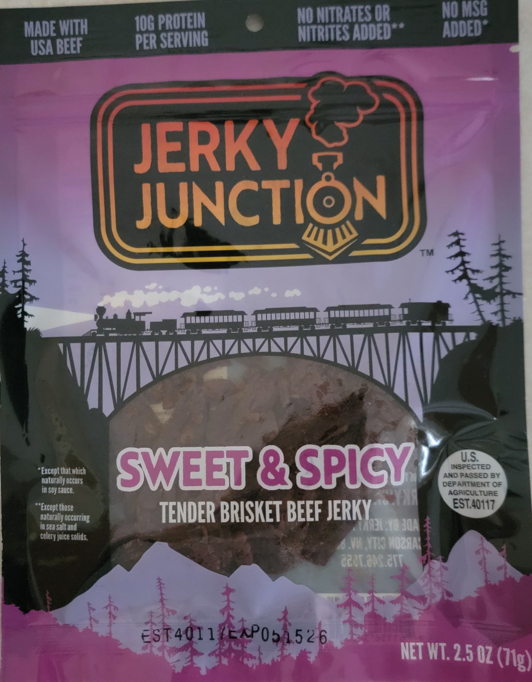 Jerky Junction - Sweet n Spicy Beef Jerky