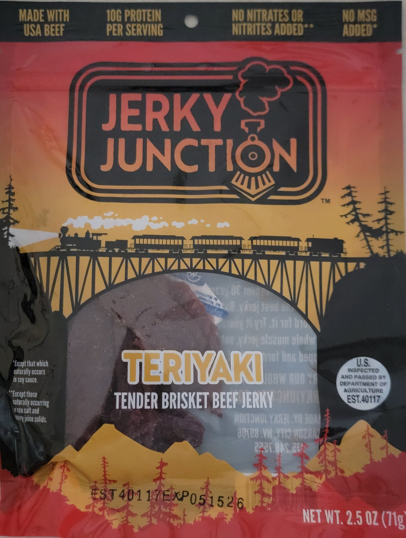 Jerky Junction - Teriyaki Beef Jerky
