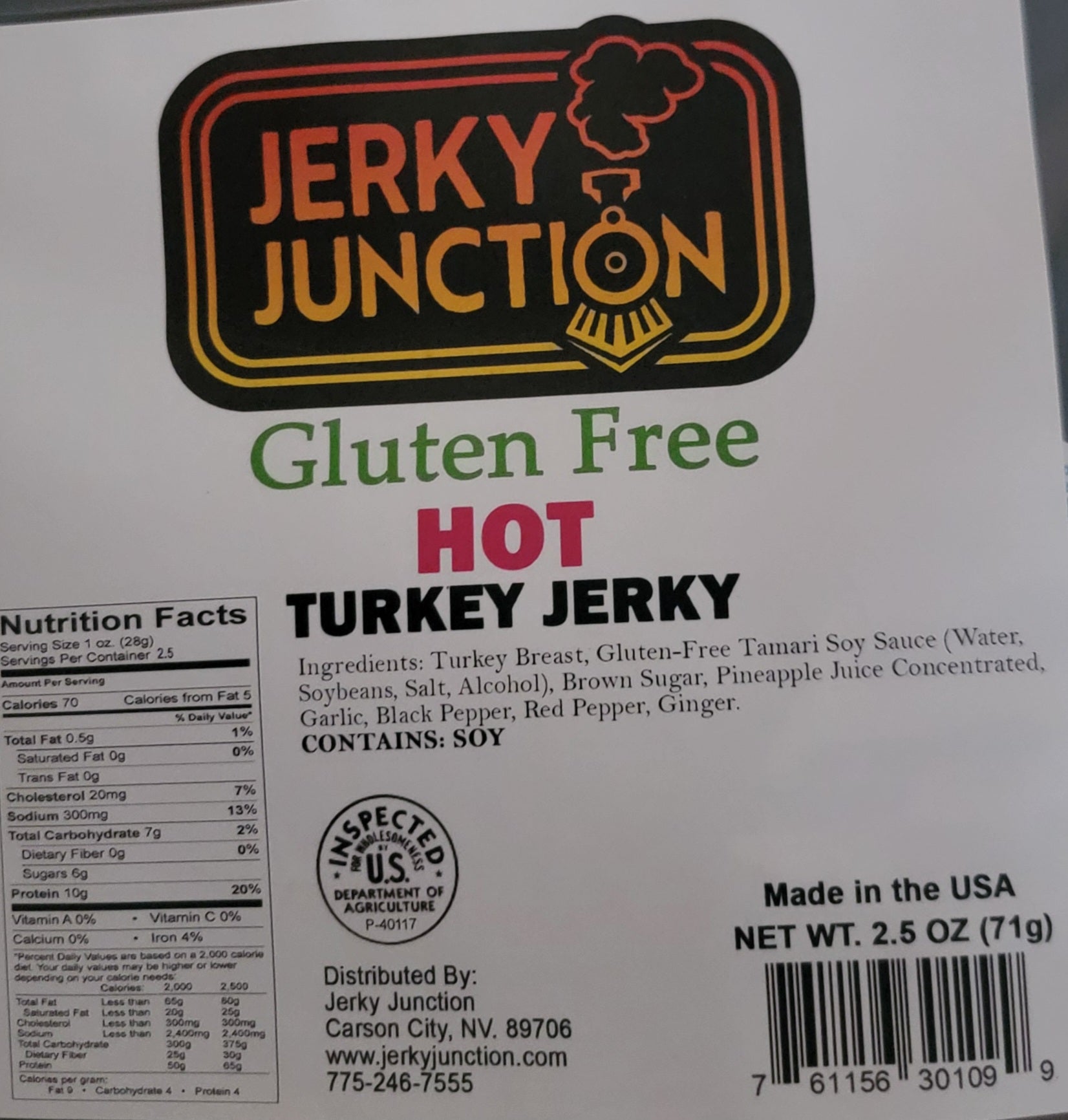 Jerky Junction - Hot Turkey Jerky
