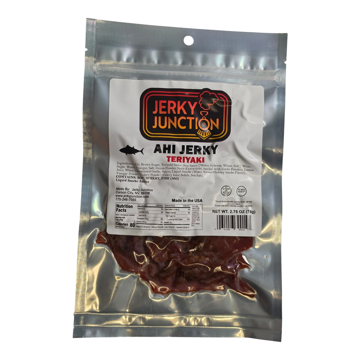 Jerky Junction - Teriyaki Ahi Tuna Jerky