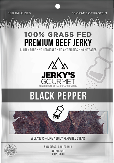 Jerkys Gourmet - Black Pepper Beef Jerky