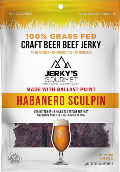 Jerkys Gourmet - Habanero Sculpin Beef Jerky