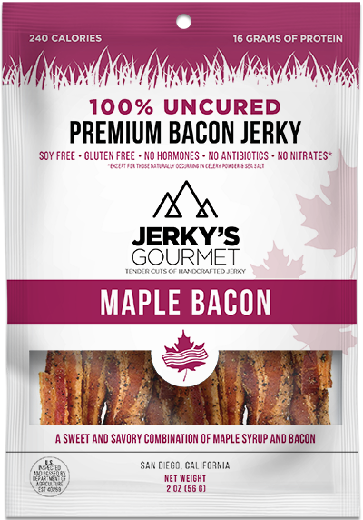 Jerkys Gourmet - Maple Bacon Jerky
