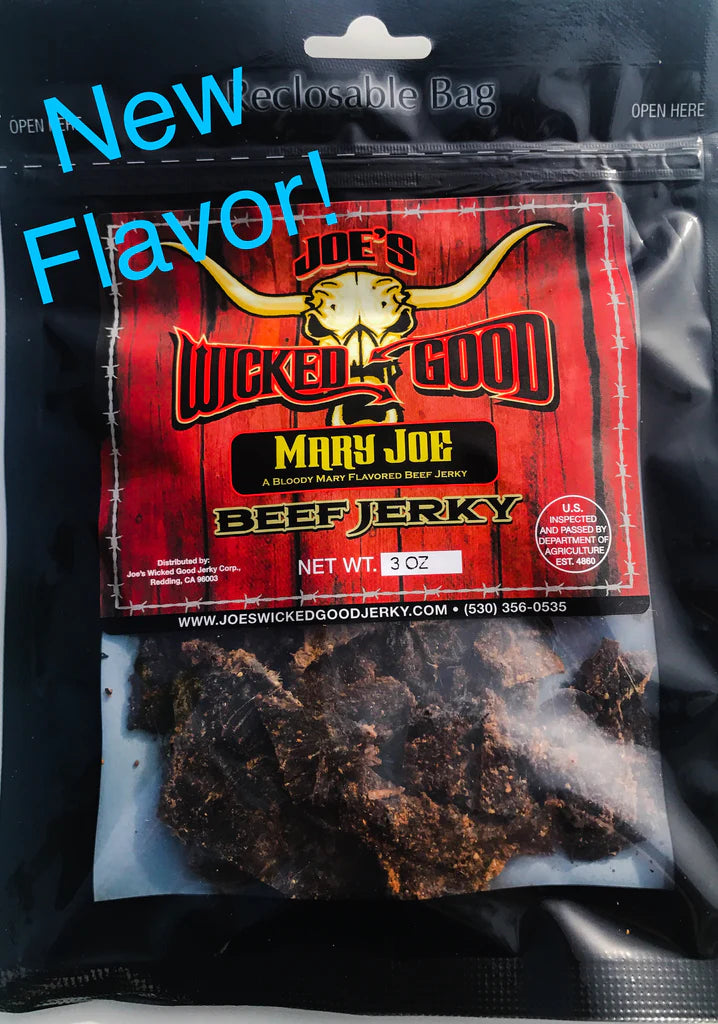 Joes Wicked Good Jerky - Mary Joe Beef Jerky