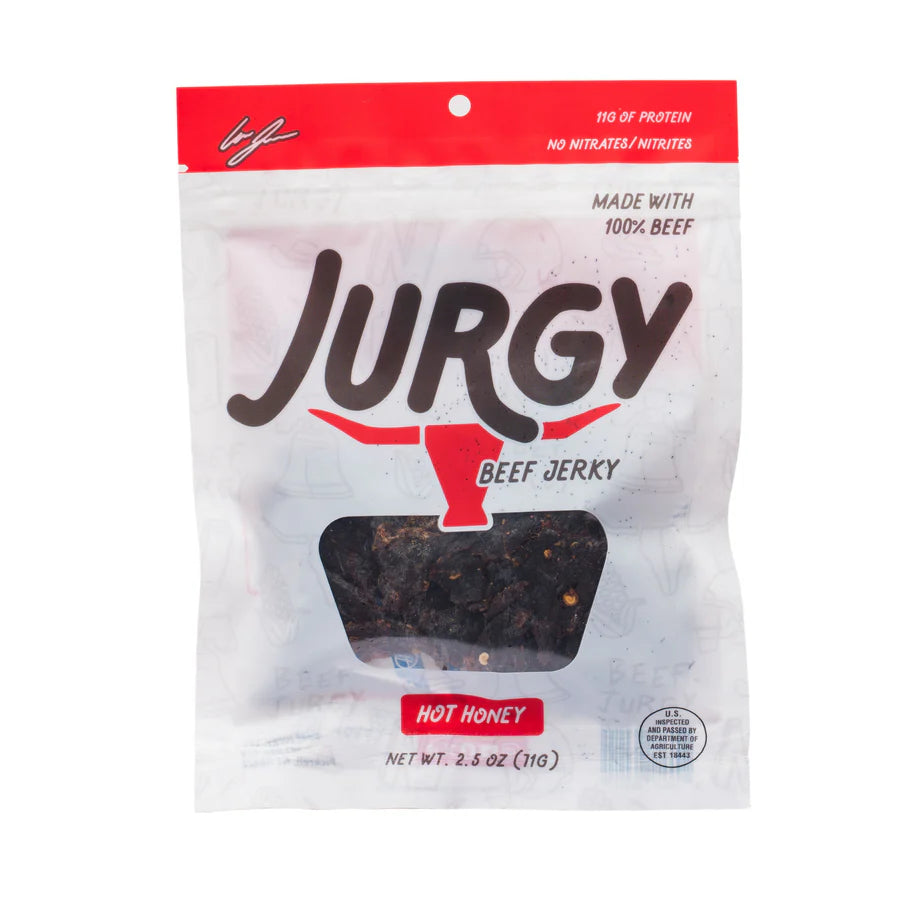 Jurgy - Hot Honey Beef Jerky