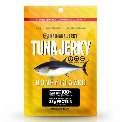 Kaimana Jerky - Honey Glazed Tuna Jerky (2 oz)