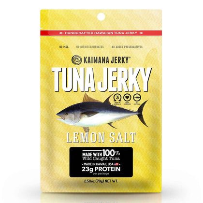 Kaimana Jerky - Lemon Salt Tuna Jerky (2 oz)