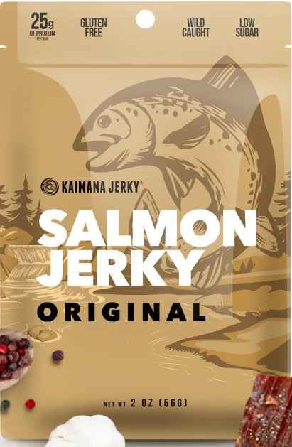 Kaimana Jerky - Original Salmon Jerky (2 oz)