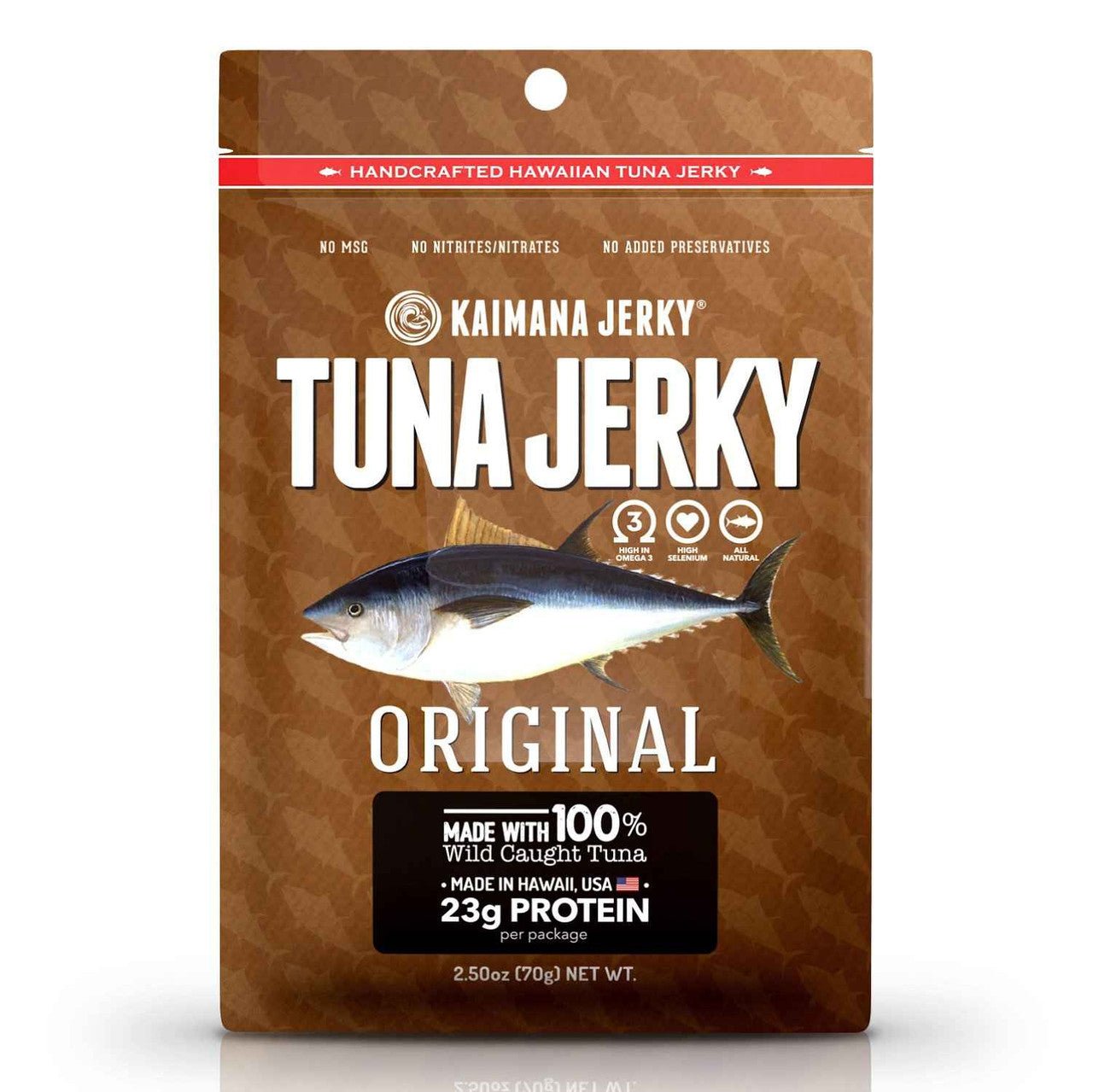 Kaimana Jerky - Original Tuna Jerky (2 oz)