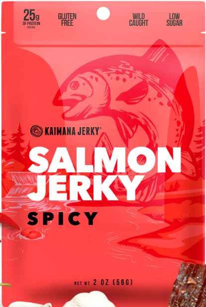 Kaimana Jerky - Spicy Salmon Jerky (2 oz)