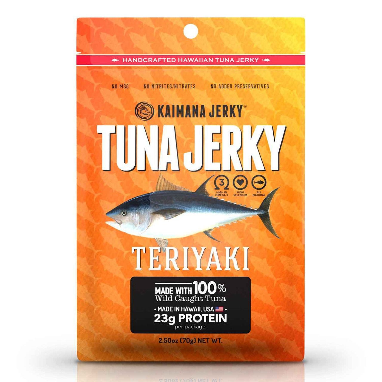 Kaimana Jerky - Teriyaki Tuna Jerky (2 oz)
