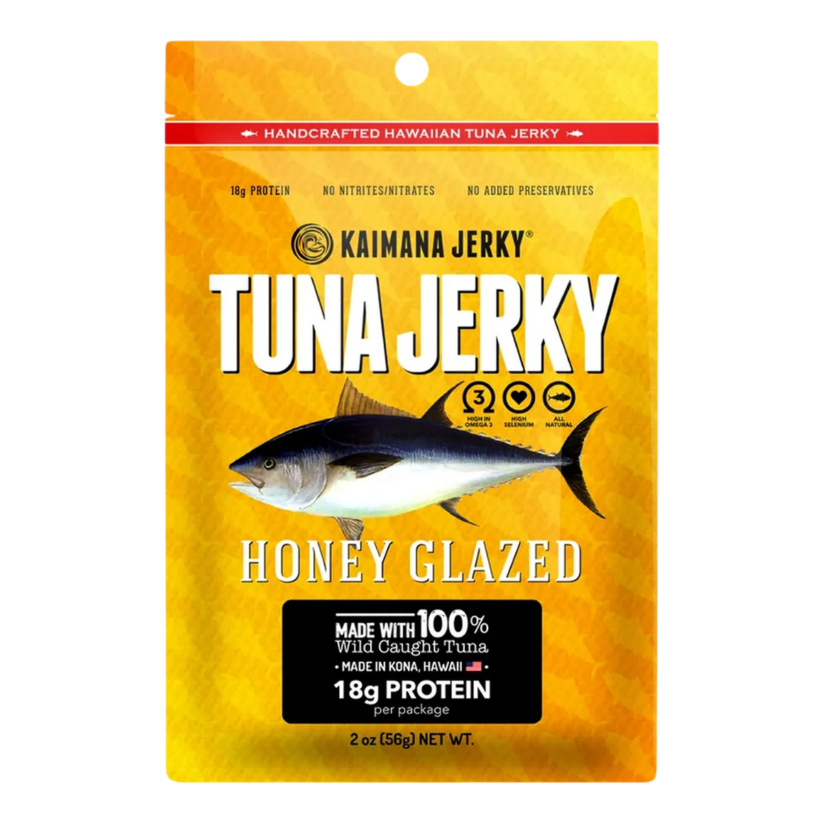 Kaimana Jerky - Honey Glazed Tuna Jerky