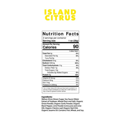 Kaimana Jerky - Wahoo (Ono) Island Citrus Jerky