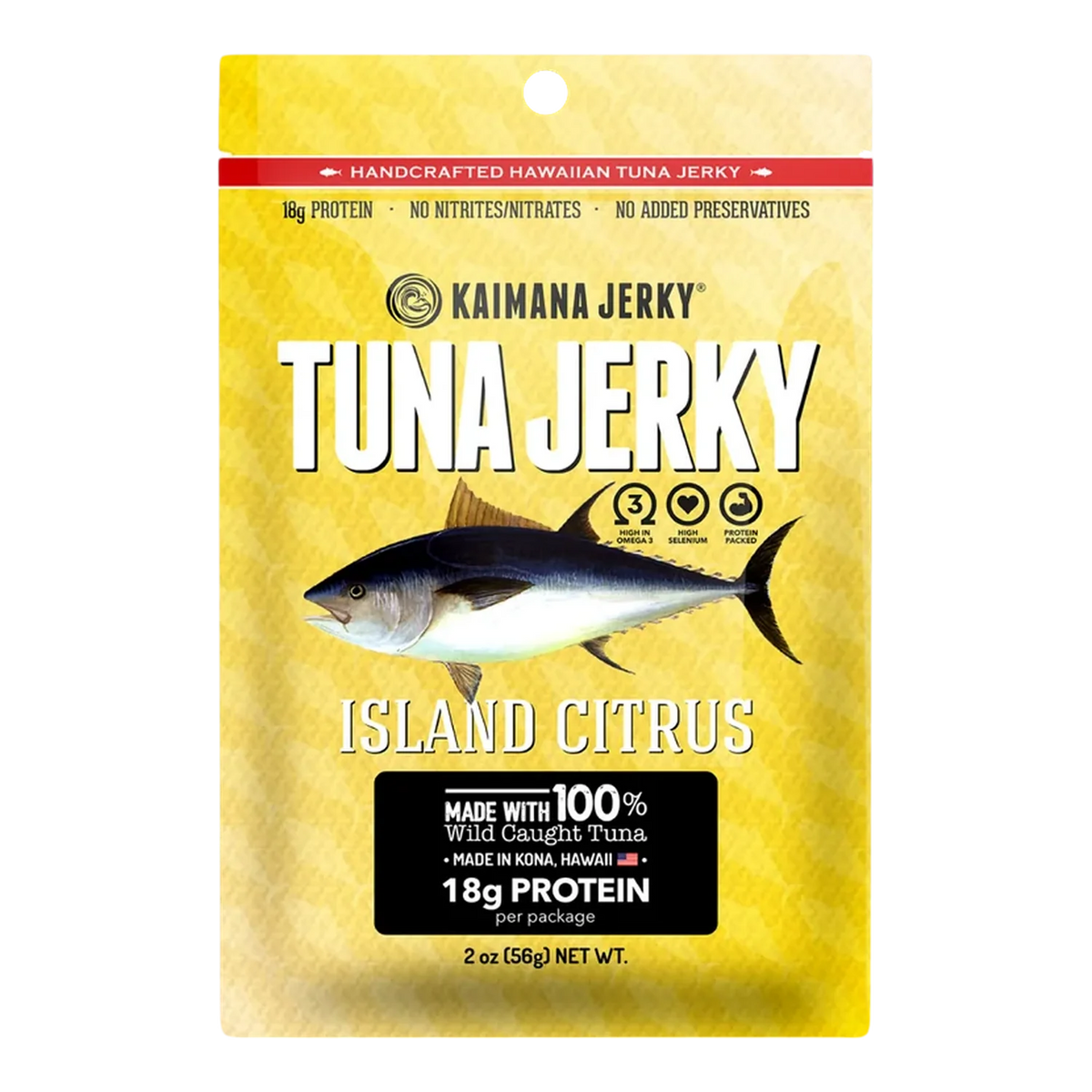 Kaimana Jerky - Lemon Salt Tuna Jerky