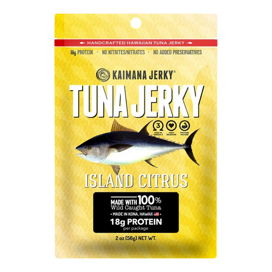 Kaimana Jerky - Lemon Salt Tuna Jerky