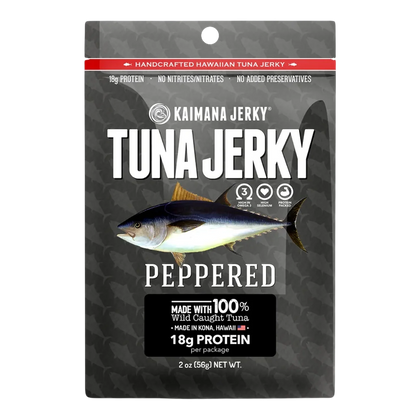 Kaimana Jerky - Peppered Tuna Jerky