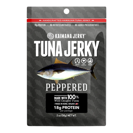 Kaimana Jerky - Peppered Tuna Jerky