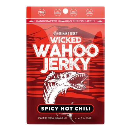 Kaimana Jerky - Wahoo (Ono) Spicy Hot Chili Jerky